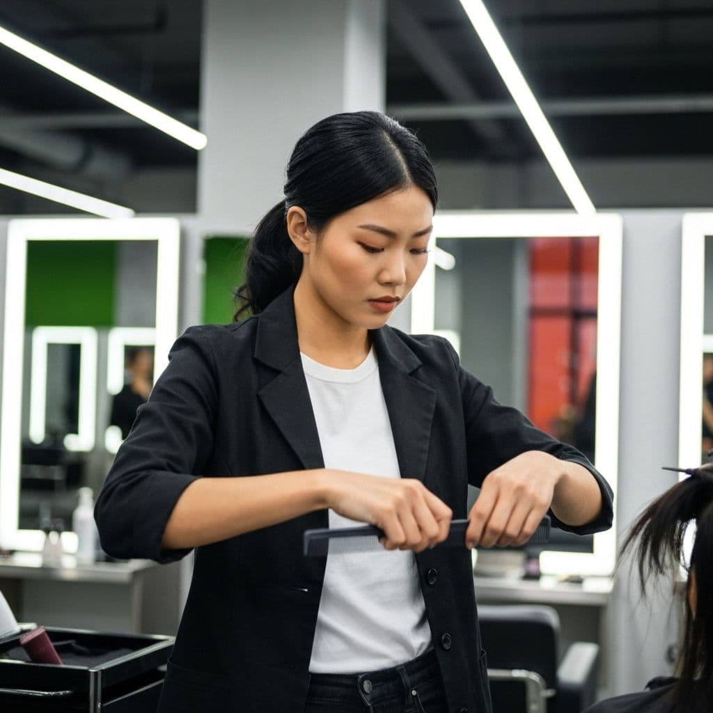 Hair stylist entrepreneur