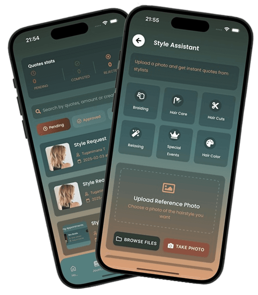 App mockup